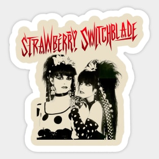 Strawberry Switchblade Sticker